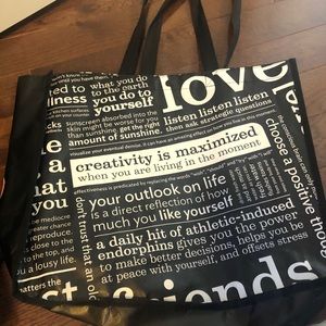 Lululemon large reusable tote bag